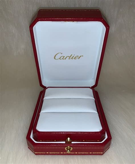 cartier ring box replica|authentic cartier love ring.